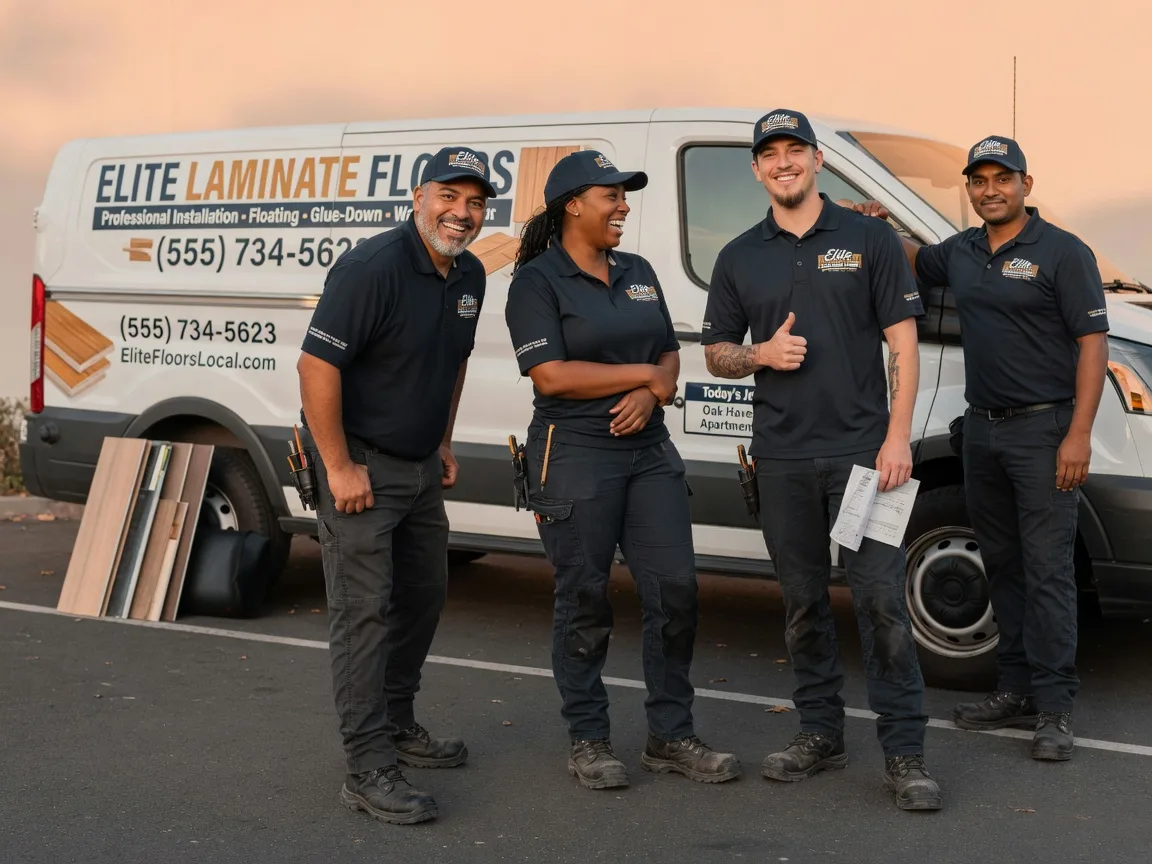 Laminate flooring installation company in Lignite, ND